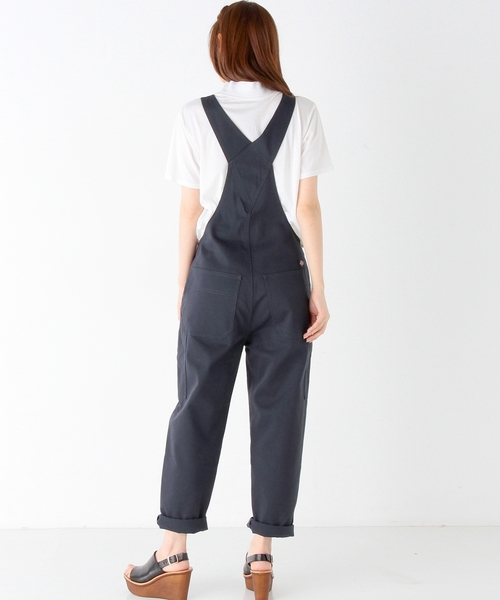 Dickies（ディッキーズ）の「AE×Dickiesオールインワン/BC AE×Dickies AIO◆（サロペット/オーバーオール・レディース・ブラウン/ネイビー・MEDIUM/SMALL）」の15枚目の写真
