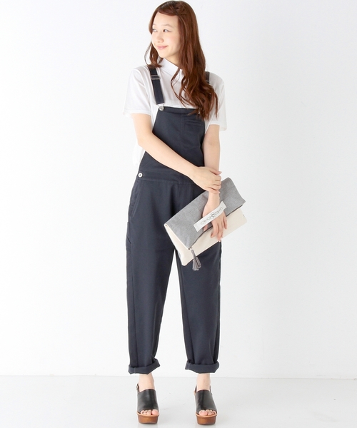 Dickies（ディッキーズ）の「AE×Dickiesオールインワン/BC AE×Dickies AIO◆（サロペット/オーバーオール・レディース・ブラウン/ネイビー・MEDIUM/SMALL）」の17枚目の写真