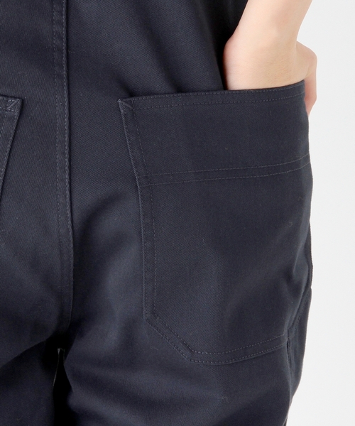 Dickies（ディッキーズ）の「AE×Dickiesオールインワン/BC AE×Dickies AIO◆（サロペット/オーバーオール・レディース・ブラウン/ネイビー・MEDIUM/SMALL）」の9枚目の写真