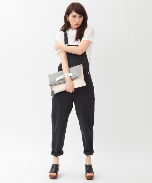 Dickies（ディッキーズ）の「AE×Dickiesオールインワン/BC AE×Dickies AIO◆（サロペット/オーバーオール・レディース・ブラウン/ネイビー・MEDIUM/SMALL）」の8枚目の写真