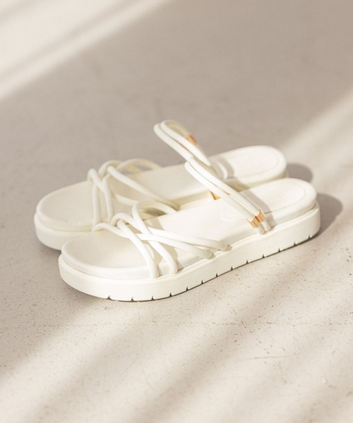 mysty woman(ミスティウーマン)の「3WAYナロースポサン 266946(サンダル・レディース・ブラック/ブラウン/アイボリー・SMALL/MEDIUM/LARGE)」の13枚目の写真