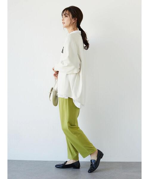 CRAFT STANDARD BOUTIQUE（クラフトスタンダードブティック）の「バンドカラーチュニック　＊◆（シャツ/ブラウス・レディース・アイボリー/ブラック系その他2/ブルー系その他4/レッド系その他2・FREE）」の20枚目の写真