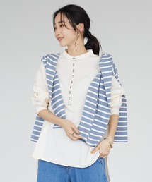 CRAFT STANDARD BOUTIQUE | バンドカラーチュニック　＊◆(シャツ/ブラウス)