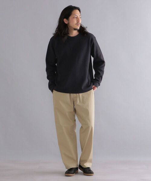 SHIPS（シップス）の「【WEB限定】SHIPS: ヘビーウェイト サーマル カットソー（Tシャツ/カットソー・メンズ・グレー/ライトホワイト/ブラック・MEDIUM/SMALL/LARGE/X-LARGE）」の6枚目の写真