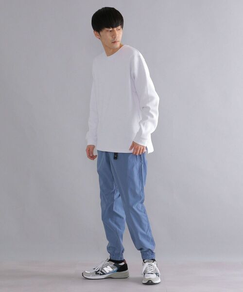 SHIPS（シップス）の「【WEB限定】SHIPS: ヘビーウェイト サーマル カットソー（Tシャツ/カットソー・メンズ・グレー/ライトホワイト/ブラック・MEDIUM/SMALL/LARGE/X-LARGE）」の8枚目の写真