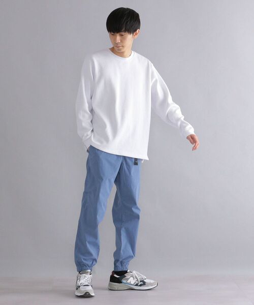 SHIPS（シップス）の「【WEB限定】SHIPS: ヘビーウェイト サーマル カットソー（Tシャツ/カットソー・メンズ・グレー/ライトホワイト/ブラック・MEDIUM/SMALL/LARGE/X-LARGE）」の10枚目の写真