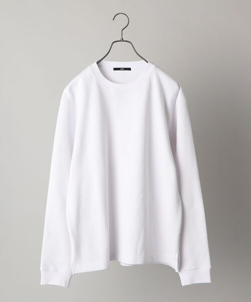 SHIPS（シップス）の「【WEB限定】SHIPS: ヘビーウェイト サーマル カットソー（Tシャツ/カットソー・メンズ・グレー/ライトホワイト/ブラック・MEDIUM/SMALL/LARGE/X-LARGE）」の15枚目の写真