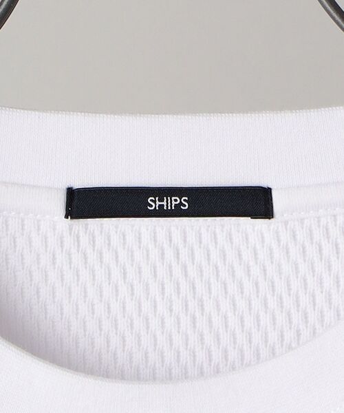 SHIPS（シップス）の「【WEB限定】SHIPS: ヘビーウェイト サーマル カットソー（Tシャツ/カットソー・メンズ・グレー/ライトホワイト/ブラック・MEDIUM/SMALL/LARGE/X-LARGE）」の17枚目の写真