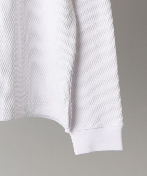 SHIPS（シップス）の「【WEB限定】SHIPS: ヘビーウェイト サーマル カットソー（Tシャツ/カットソー・メンズ・グレー/ライトホワイト/ブラック・MEDIUM/SMALL/LARGE/X-LARGE）」の18枚目の写真