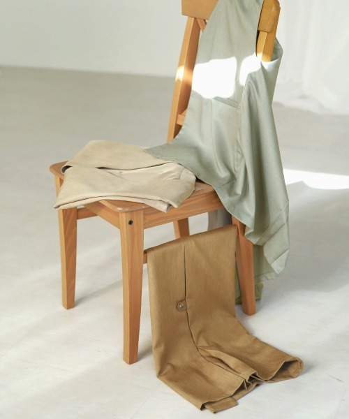 Bab(バブ)の「【セットアップ対応】ノーカラーベスト(ベスト・レディース・ブラウン/ライトグリーン/ベージュ・M)」の22枚目の写真