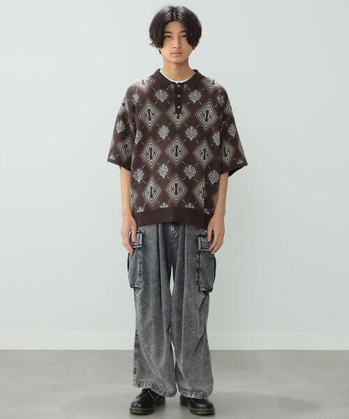 BeAMS DOT(ビームスドット)の「【WEB限定】BeAMS DOT / デニム カーゴパンツ(デニムパンツ・メンズ・ライトブルー/ブラック・SMALL/MEDIUM/LARGE)」の6枚目の写真