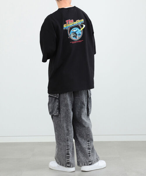 BeAMS DOT(ビームスドット)の「【WEB限定】BeAMS DOT / デニム カーゴパンツ(デニムパンツ・メンズ・ライトブルー/ブラック・SMALL/MEDIUM/LARGE)」の19枚目の写真