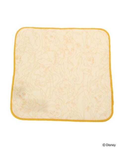 Green　Parks（グリーンパークス）の「Disney Princess/ハンドタオル（ハンカチ/ハンドタオル・レディース・ピンク/イエロー/グリーン・FREE）」の3枚目の写真