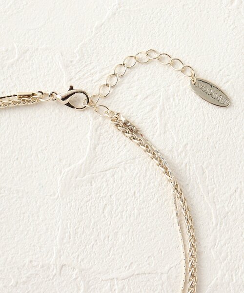 SHOO・LA・RUE（シューラルー）の「◆コインモチーフ2連ネックレス（ネックレス・レディース・シルバー/ゴールド/ベビーピンク・00）」の6枚目の写真