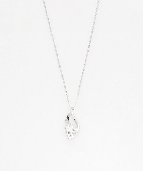 BLOOM(ブルーム) K10 ホワイトゴールド ダイヤモンド ネックレス BLOOM（アクセサリー） ネックレス K10 ホワイトゴールド