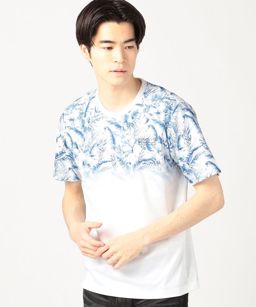 HIDEAWAYS NICOLE（ハイダウェイニコル）の「アラカルトプリントTシャツ（Tシャツ/カットソー・メンズ・ホワイト/ブラック/ホワイト系その他/ホワイト系その他2・MEDIUM/LARGE/X-LARGE）」の4枚目の写真