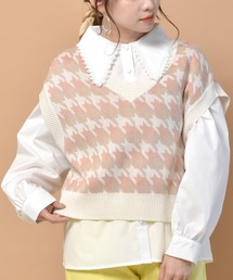 柄ショートベスト