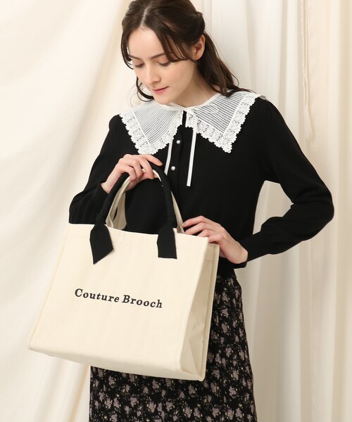 couture brooch（クチュールブローチ）の「◆デイリーバッグ　プチシリーズ ビッグトートバッグ（トートバッグ・レディース・ブラック/ベージュ系その他4/ピンク系・00）」の4枚目の写真