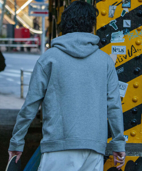 GLOSTER（グロスター）の「【GLOSTER/グロスター】スナップスウェットフーディ（パーカー・メンズ・アイボリー/グレー・MEDIUM/LARGE）」の20枚目の写真