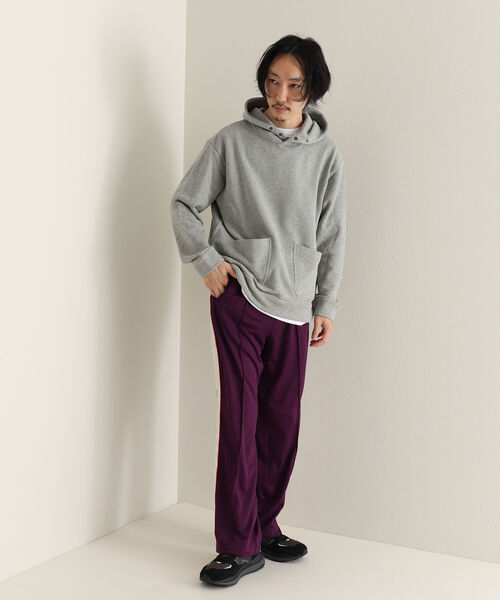 GLOSTER（グロスター）の「【GLOSTER/グロスター】スナップスウェットフーディ（パーカー・メンズ・アイボリー/グレー・MEDIUM/LARGE）」の15枚目の写真