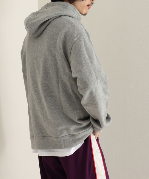 GLOSTER（グロスター）の「【GLOSTER/グロスター】スナップスウェットフーディ（パーカー・メンズ・アイボリー/グレー・MEDIUM/LARGE）」の6枚目の写真