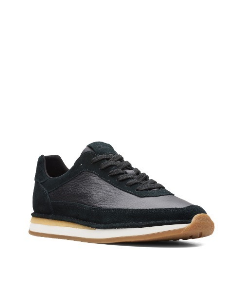 Clarks(クラークス)の「【ネット限定】CraftRun Lace / メンズ クラフトランレース (ブラックコンビ)(スニーカー・メンズ・ブラック・UK9/UK7/UK8.5/UK7.5/UK6/UK9.5/UK8/UK10/UK6.5)」の2枚目の写真