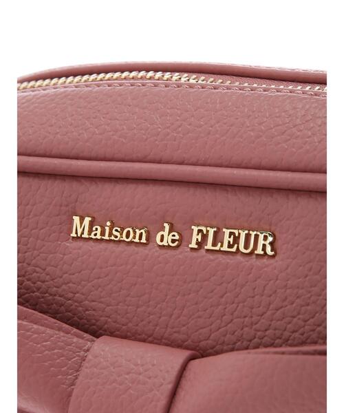 Maison de FLEUR（メゾンドフルール）の「EC限定リボンラッピングショルダーバッグ（ショルダーバッグ・レディース・ブラック/ピンク系その他2・FREE）」の9枚目の写真