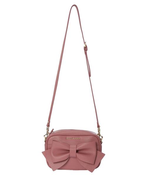 Maison de FLEUR（メゾンドフルール）の「EC限定リボンラッピングショルダーバッグ（ショルダーバッグ・レディース・ブラック/ピンク系その他2・FREE）」の13枚目の写真