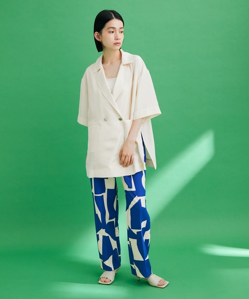 【WEB限定】ハーフスリーブシャツジャケット