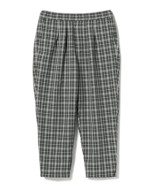 BEAMS（ビームス）の「BEAMS / 2プリーツ チェック イージフィットパンツ（その他パンツ・メンズ・グリーン/ネイビー/グレー・L/XL/S/M）」の2枚目の写真