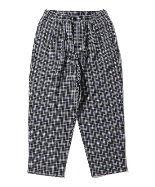 BEAMS（ビームス）の「BEAMS / 2プリーツ チェック イージフィットパンツ（その他パンツ・メンズ・グリーン/ネイビー/グレー・L/XL/S/M）」の17枚目の写真