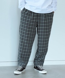 BEAMS | BEAMS / 2プリーツ チェック イージフィットパンツ(その他パンツ)