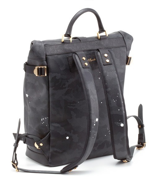 GENTIL BANDIT（ジャンティバンティ）の「GENTIL BANDIT（ジャンティバンティ）ロールトップバックパック（バックパック/リュック・メンズ・チャコール・FREE）」の5枚目の写真