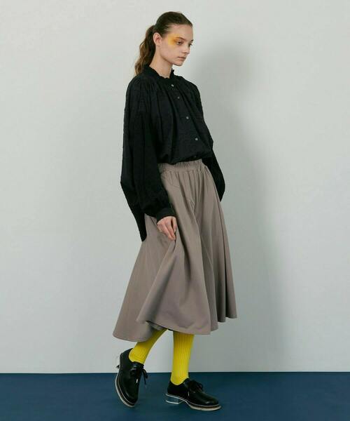 FRAPBOIS（フラボア）の「キュラースカート（スカート・レディース・ネイビー/グレイッシュベージュ・1）」の19枚目の写真