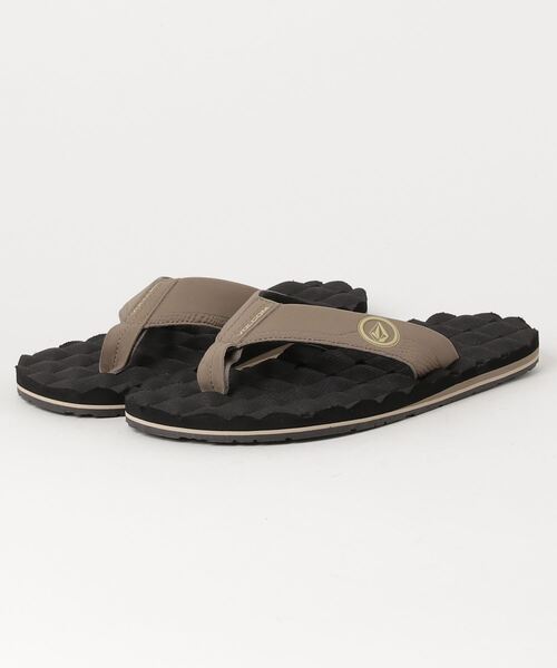 VOLCOM（ボルコム）の「【VOLCOM】Recliner Sandal（サンダル・メンズ・ブラック/カーキ/ライトグレー/ブラック×ホワイト・9/10/8/11）」の4枚目の写真