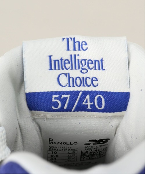NEW BALANCE(ニューバランス)の「【NEW BALANCE / ニューバランス】 M5740(スニーカー・メンズ・ブルー・26cm/27cm/28cm)」の3枚目の写真