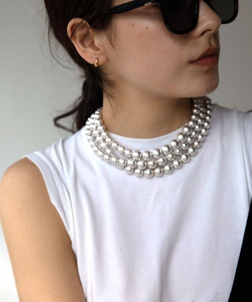 BALL CHAIN NECKLACE（ネックレス）｜marjour（マージュール）の