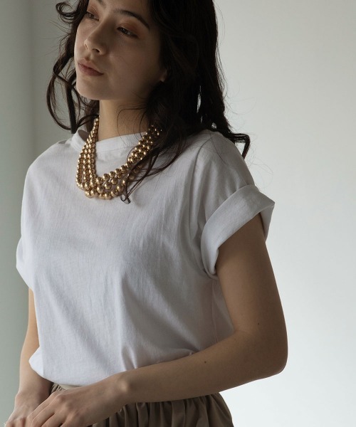 marjour(マージュール)の「BALL CHAIN NECKLACE(ネックレス・レディース・シルバー/ゴールド・FREE)」の3枚目の写真