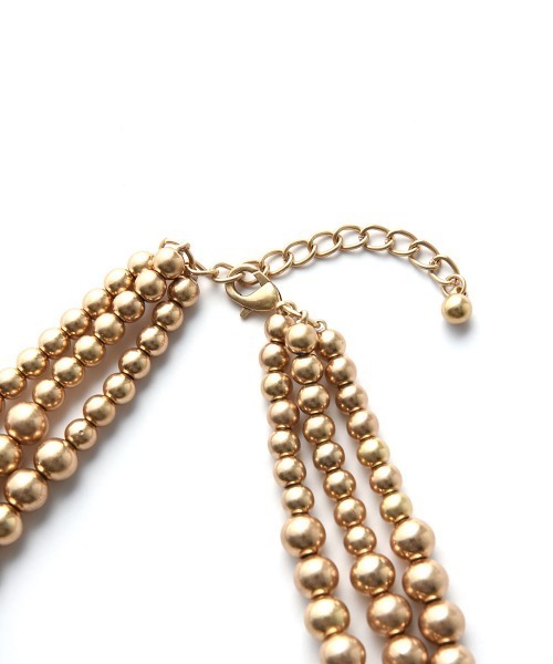 marjour(マージュール)の「BALL CHAIN NECKLACE(ネックレス・レディース・シルバー/ゴールド・FREE)」の12枚目の写真