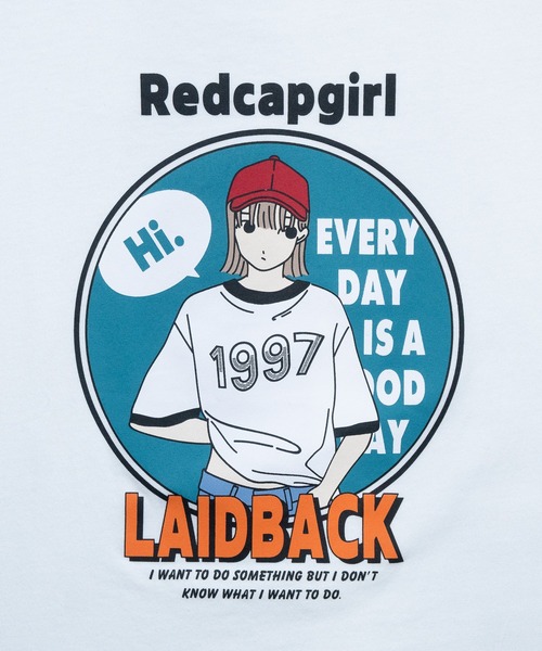 Red Cap Girl(レッドキャプガール)の「【a-r】〔Red Cap Girl/レッドキャップガール〕天竺 RCGリンガーTシャツ ボックスシルエット(Tシャツ/カットソー・メンズ・ダークグリーン/ホワイト/ブルー/ホワイト系その他/グリーン/アッシュグレー/チャコールグレー/ブルー系1/ホワイト系1/ブラック系1/グレー系1/ホワイト系2/グレー系2・LARGE/MEDIUM/X-LARGE)」の15枚目の写真