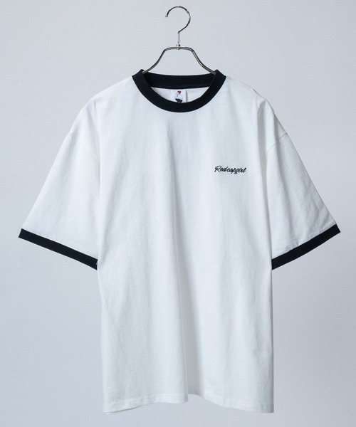 Red Cap Girl(レッドキャプガール)の「【a-r】〔Red Cap Girl/レッドキャップガール〕天竺 RCGリンガーTシャツ ボックスシルエット(Tシャツ/カットソー・メンズ・ダークグリーン/ホワイト/ブルー/ホワイト系その他/グリーン/アッシュグレー/チャコールグレー/ブルー系1/ホワイト系1/ブラック系1/グレー系1/ホワイト系2/グレー系2・LARGE/MEDIUM/X-LARGE)」の19枚目の写真