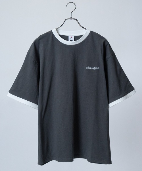 Red Cap Girl(レッドキャプガール)の「【a-r】〔Red Cap Girl/レッドキャップガール〕天竺 RCGリンガーTシャツ ボックスシルエット(Tシャツ/カットソー・メンズ・ダークグリーン/ホワイト/ブルー/ホワイト系その他/グリーン/アッシュグレー/チャコールグレー/ブルー系1/ホワイト系1/ブラック系1/グレー系1/ホワイト系2/グレー系2・LARGE/MEDIUM/X-LARGE)」の21枚目の写真