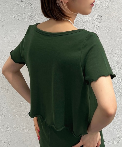 apres jour mignon(アプレジュールミニョン)の「スウェットトップス【SETUP着用可能】【ZOZOTOWN限定アイテム】(カーディガン/ボレロ・レディース・ブラック/ダークグリーン/ナチュラル/ライトイエロー・X-LARGE/フリー)」の19枚目の写真