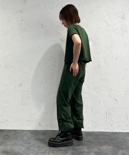 apres jour mignon(アプレジュールミニョン)の「スウェットトップス【SETUP着用可能】【ZOZOTOWN限定アイテム】(カーディガン/ボレロ・レディース・ブラック/ダークグリーン/ナチュラル/ライトイエロー・X-LARGE/フリー)」の22枚目の写真