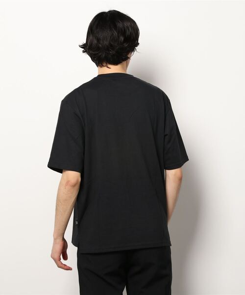 TIGORA(ティゴラ)の「ティゴラ TIGORA UポケットTシャツ(切り替え)(Tシャツ/カットソー・メンズ・ホワイト/カーキ/ブラック・M/S/L/XL)」の5枚目の写真