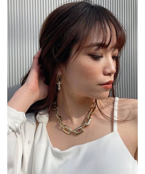 GYDA（ジェイダ）の「JEYSUSスクエアネックレス（ネックレス・レディース・シルバー/ゴールド・FREE）」の4枚目の写真