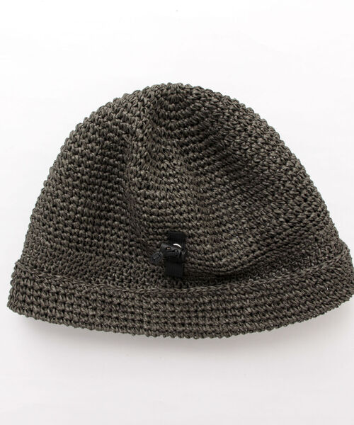 halo commodity(ハロ コモディティー)の「【halo commodity/ハロ コモディティー】Dale Dome Cap 手編みハット(ハット・メンズ・ブラウン/ダークブラウン/ベージュ・FREE)」の13枚目の写真