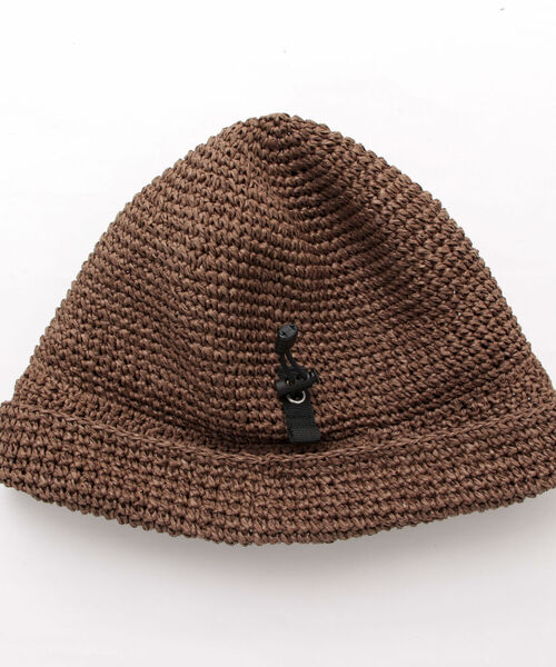 halo commodity(ハロ コモディティー)の「【halo commodity/ハロ コモディティー】Dale Dome Cap 手編みハット(ハット・メンズ・ブラウン/ダークブラウン/ベージュ・FREE)」の16枚目の写真