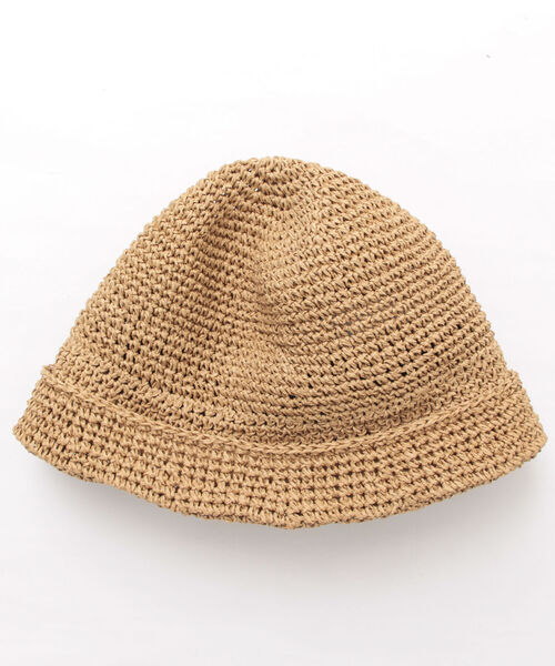 halo commodity(ハロ コモディティー)の「【halo commodity/ハロ コモディティー】Dale Dome Cap 手編みハット(ハット・メンズ・ブラウン/ダークブラウン/ベージュ・FREE)」の7枚目の写真