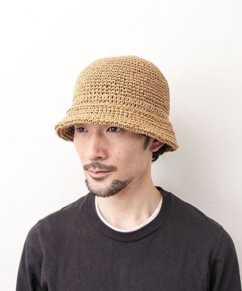 halo commodity(ハロ コモディティー)の「【halo commodity/ハロ コモディティー】Dale Dome Cap 手編みハット(ハット・メンズ・ブラウン/ダークブラウン/ベージュ・FREE)」の22枚目の写真